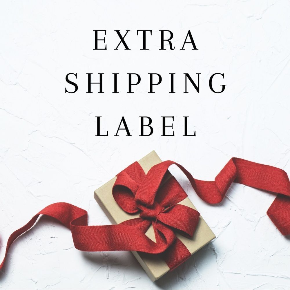 Extra shipping label